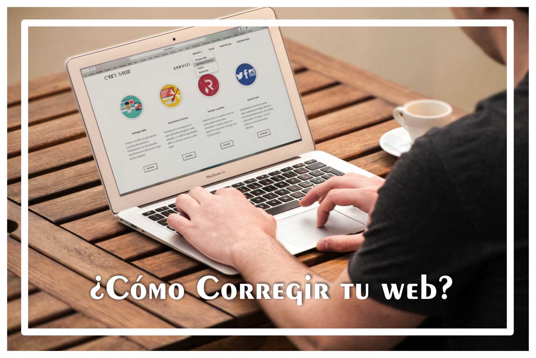 corregir tu web